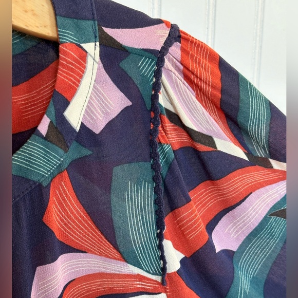 Anthropologie Maeve Cheyenne Peplum top - Picture 5 of 11